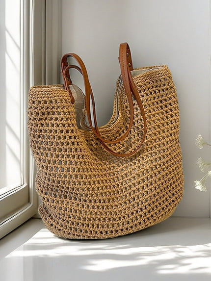 Bolso Trenzado Auren – Bolso Capazo Playa Mujer