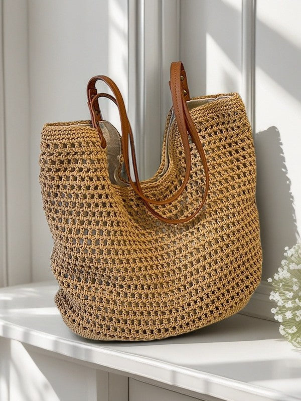 Bolso Trenzado Auren – Bolso Capazo Playa Mujer
