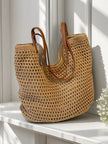 Bolso Trenzado Auren – Bolso Capazo Playa Mujer