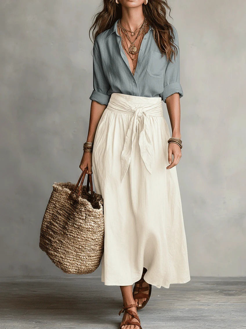 Conjunto Amélie – Falda y Blusa a Juego Mujer