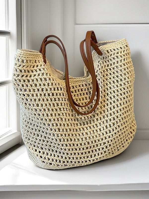 Bolso Trenzado Auren – Bolso Capazo Playa Mujer