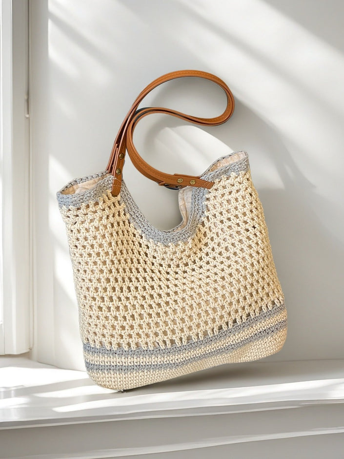 Bolso Trenzado Auren – Bolso Capazo Playa Mujer