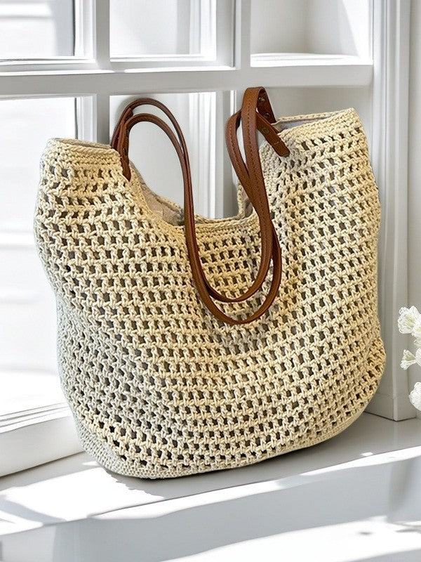 Bolso Trenzado Auren – Bolso Capazo Playa Mujer