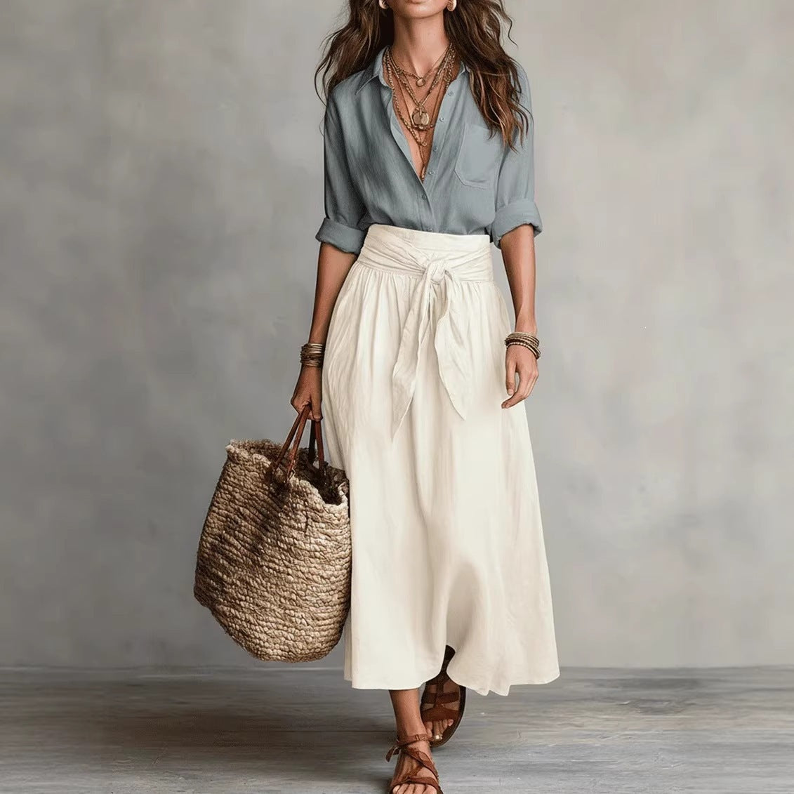 Conjunto Amélie – Falda y Blusa a Juego Mujer