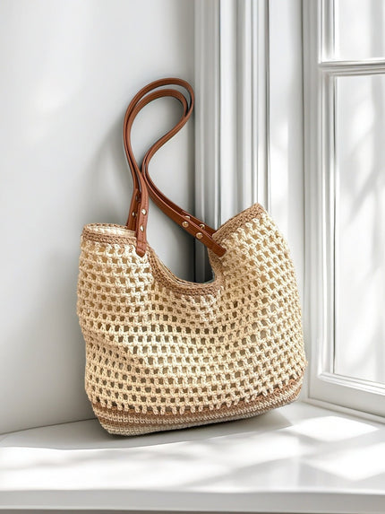 Bolso Trenzado Auren – Bolso Capazo Playa Mujer