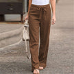 Pantalón Amalfi de Lino – Pantalón Ancho Mujer