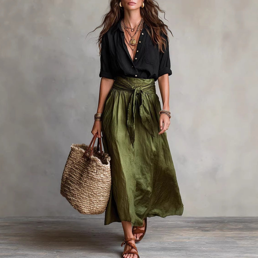 Conjunto Amélie – Falda y Blusa a Juego Mujer