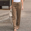 Pantalón Amalfi de Lino – Pantalón Ancho Mujer