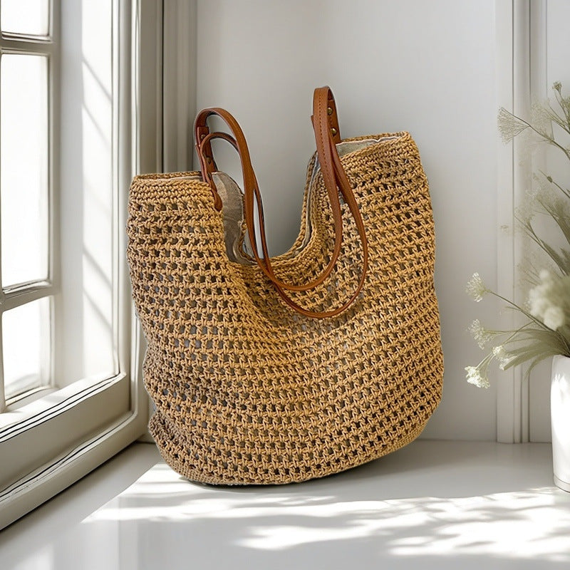 Bolso Trenzado Auren – Bolso Capazo Playa Mujer