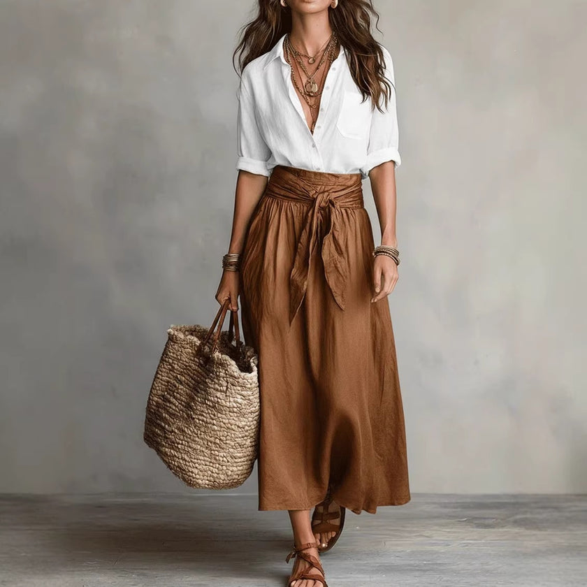 Conjunto Amélie – Falda y Blusa a Juego Mujer