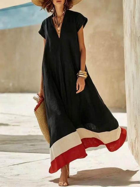 Vestido Riviera – Vestido Corto Manga Corta Mujer