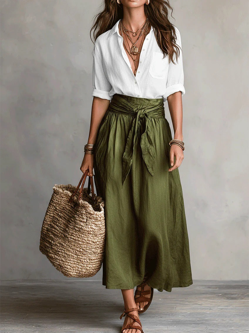 Conjunto Amélie – Falda y Blusa a Juego Mujer
