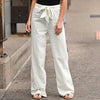 Pantalón Amalfi de Lino – Pantalón Ancho Mujer