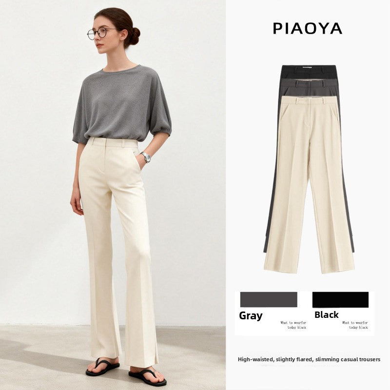Pantalón Palazzo de Tiro Alto – Pantalón Ancho Mujer
