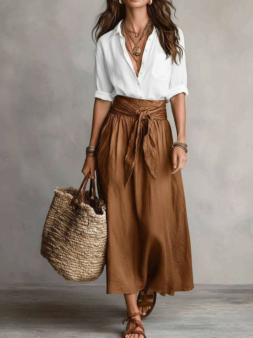 Conjunto Amélie – Falda y Blusa a Juego Mujer